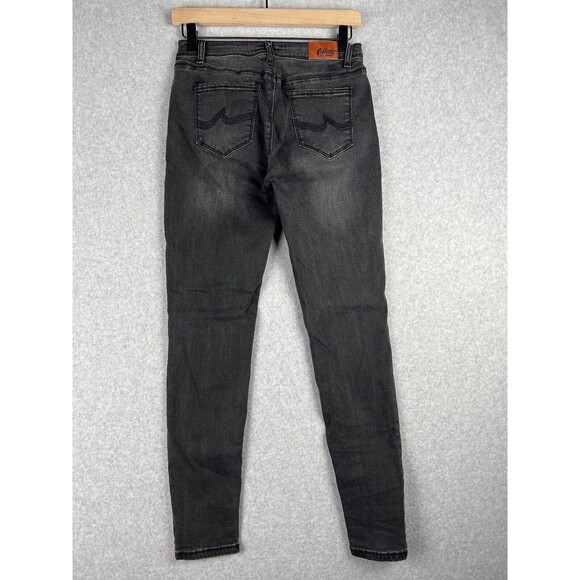 California Vintage Jeans Womens Size 9 Blue Slim Straight Whisker Wash Urban - Picture 2 of 14